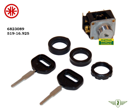 6823089 4409 Contactswitch Zundapp/Kreidler with universal key