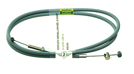 6823423 Gear change cable Zundapp grey