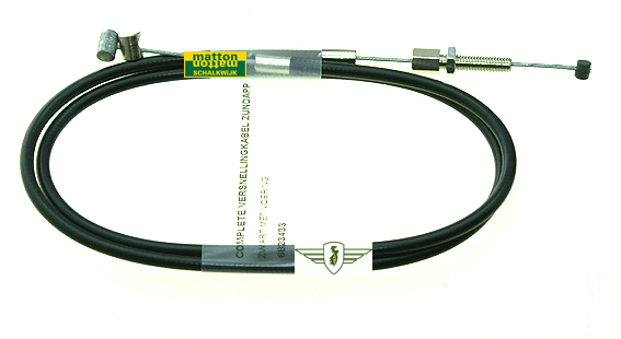 6823433 Versnellingskabel Zundapp zwart