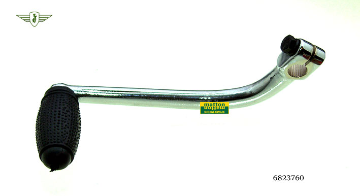 6823760 4314 Schakelpedaal Zundapp 4V Gebogen 6823760 4314 Schakelpedaal Zundapp 4V Gebogen