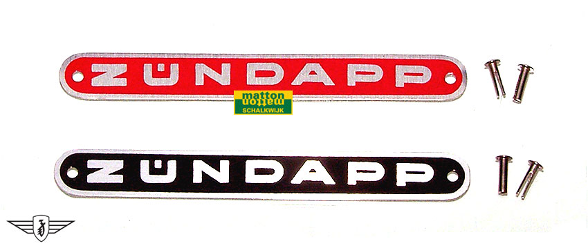 6823905 Buddy embleem Zundapp rood