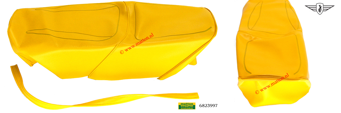 6823997 9205 Seatcover Zundapp KS80 Touring yellow 6823997 9205 Seatcover Zundapp KS80 Touring yellow
