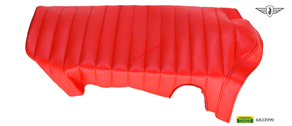 6823999 9205 Seatcover Zundapp 517 sport red 6823999 9205 Seatcover Zundapp 517 sport red