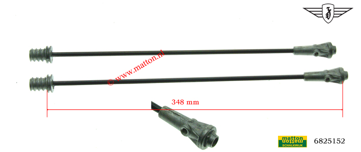 6825152 Frontfork spring support L=348mm Zundapp 517