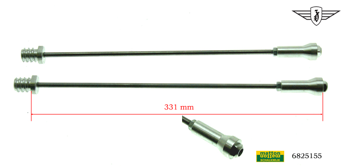 6825156 Voorvorkveer houderset L=331mm Zundapp 517