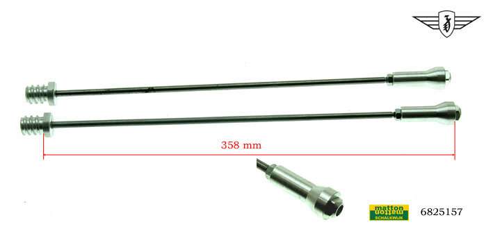 6825157 Voorvorkveer houder L=358mm Zundapp 517 6825157 Voorvorkveer houder L=358mm Zundapp 517