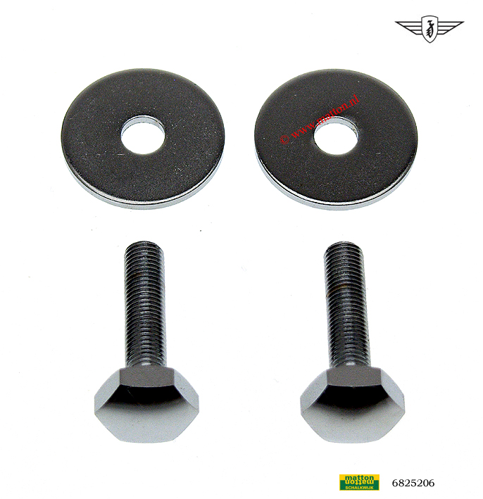6825206 Voorvorkboutset chroom Zundapp 517/529/530