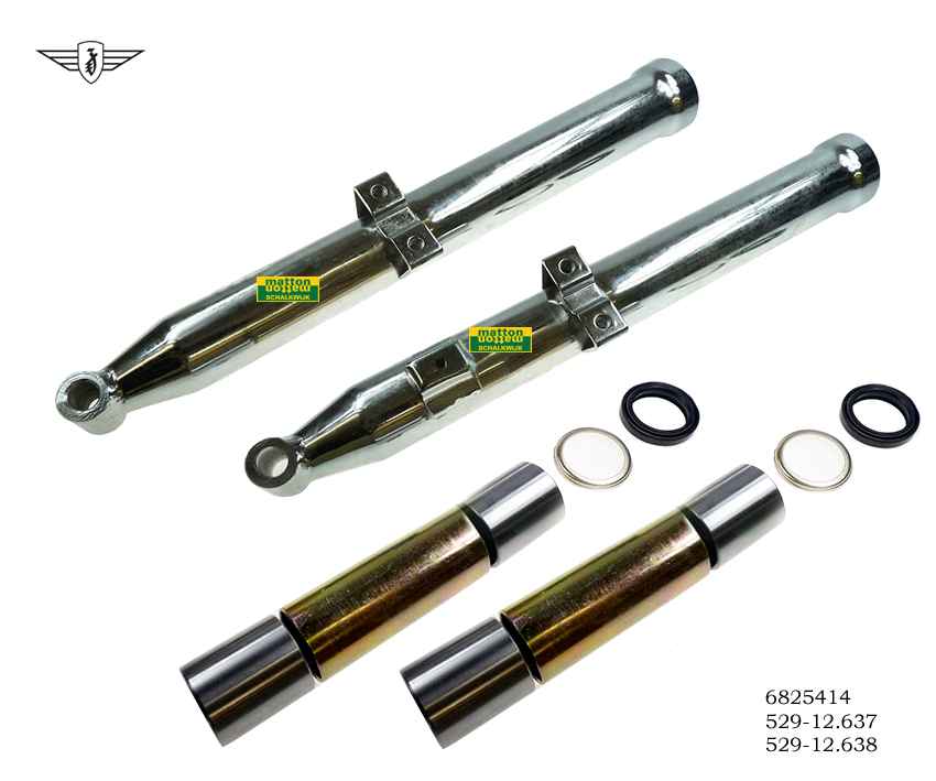 6825414 Vorkpotenset Zundapp 529 chroom