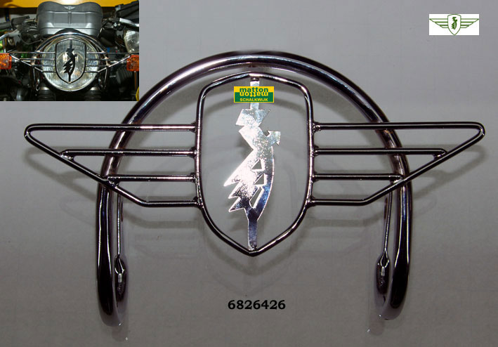 6826426 Koplampbeugel met embleem Zundapp 6826426 Koplampbeugel met embleem Zundapp