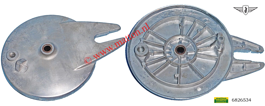 6826534 Remankerplaat achter 150mm Zundapp 6826534 Remankerplaat achter 150mm Zundapp