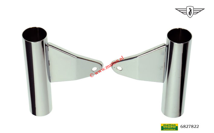 6827822 Headlamp holder set Zundapp 529 in chrome 6827822 Headlamp holder set Zundapp 529 in chrome