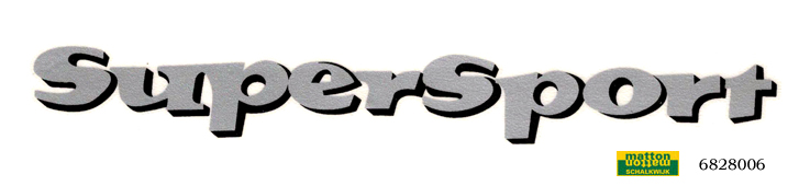 6828006 Aufkleber Zundapp Supersport
