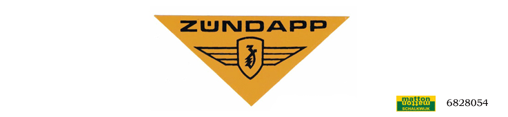 6828054 Sticker orange Zundapp 6828054 Sticker orange Zundapp
