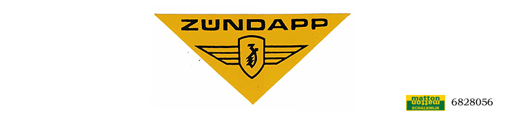 6828056 Sticker yelllow Zundapp 6828056 Sticker yelllow Zundapp