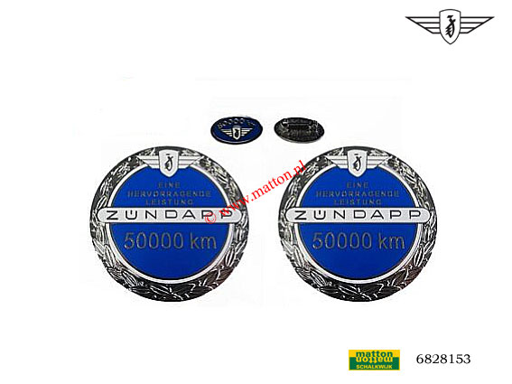 6828153 7206 Plakette mit Stecknadel 50.000km Zundapp 6828153 7206 Plakette mit Stecknadel 50.000km Zundapp