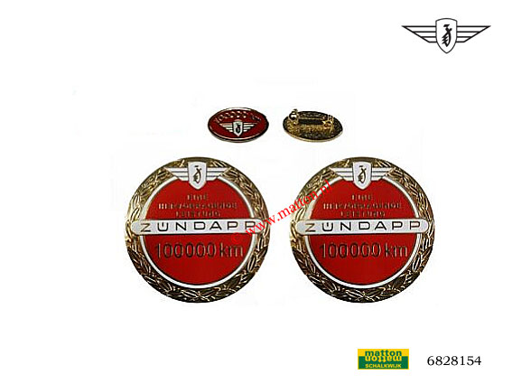 6828154 Tank knielap links flappentank Zundapp 6828154 Tank knielap links flappentank Zundapp