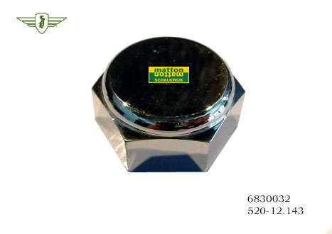 6830032 4411 Locking nut chrome Zundapp 448