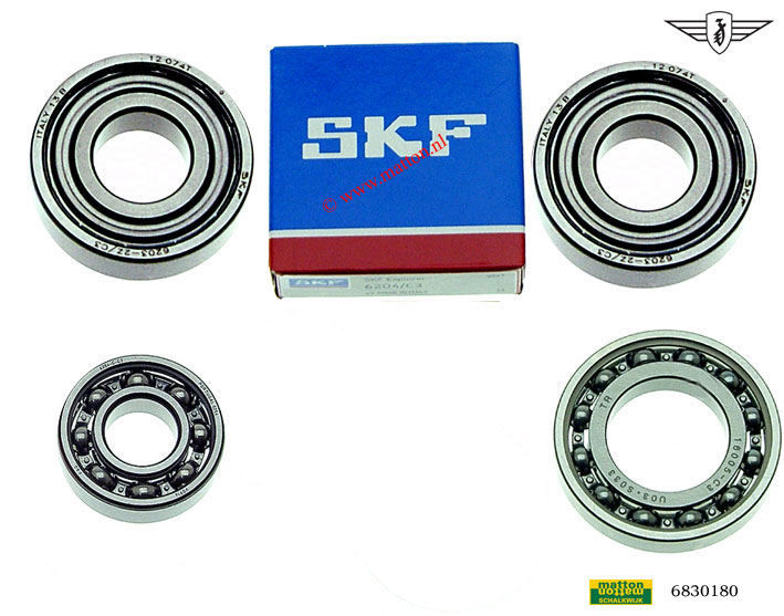 6830180 Lagersatz Zundapp SKF 2 Gang 6830180 Lagersatz Zundapp SKF 2 Gang