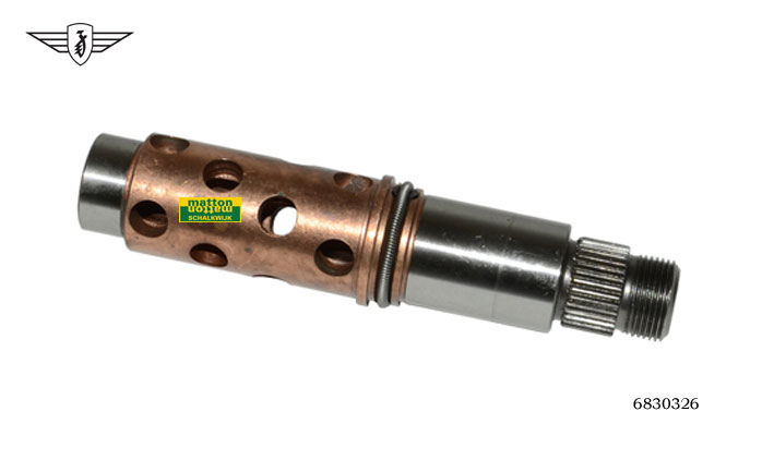 6830326 Voortandwielas Zundapp 4V voetschakeling