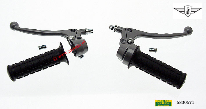 6830671 Throttle/clutch lever set Zundapp 517 6830671 Throttle/clutch lever set Zundapp 517