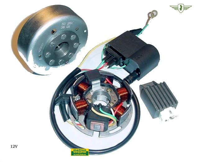 6833026 Ontsteking Zundapp KS80/125/175 12V Kokusan