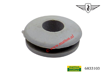 6833103 Rubber grommet grey Zundapp headlamp casing