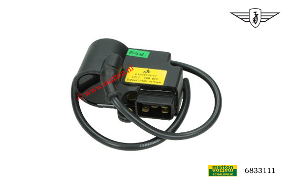 6833111 Bobine elektronische ontsteking model Bosch Zundapp 50cc 6833111 Bobine elektronische ontsteking model Bosch Zundapp 50cc