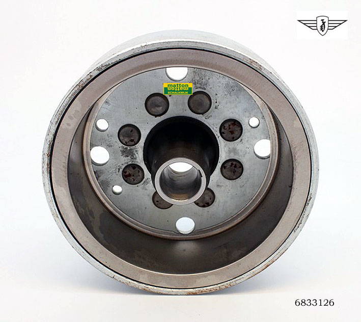 6836084 Vliegwiel Kokusan Zundapp en Kreidler 50cc KS100/4V 6836084 Vliegwiel Kokusan Zundapp en Kreidler 50cc KS100/4V