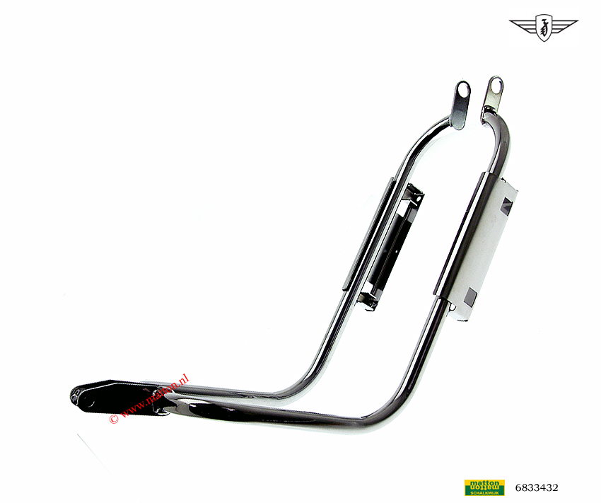 6833432 Radiatorholderset chrome Zundapp 517 KS125 LC 6833432 Radiatorholderset chrome Zundapp 517 KS125 LC