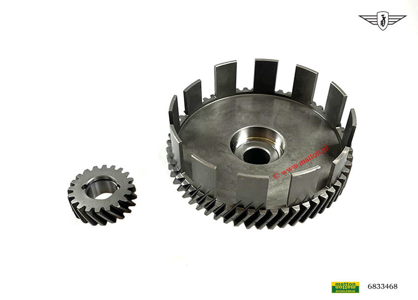 6833468 Koppelingshuis 12 nokken Zundapp KS125/175 6833468 Koppelingshuis 12 nokken Zundapp KS125/175