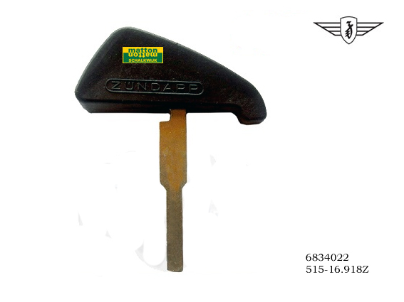 6834022 Contactsleutel Zundapp zwart 6834022 Contactsleutel Zundapp zwart