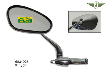 6834025 7200 Spiegel in stuur links Bumm 913/3L Zundapp