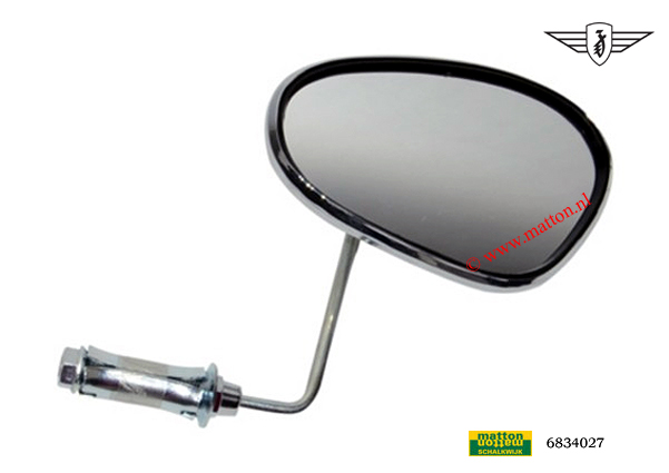 6834027 7300 Rear view mirror RH Bumm 913/4VR Zundapp 6834027 7300 Rear view mirror RH Bumm 913/4VR Zundapp