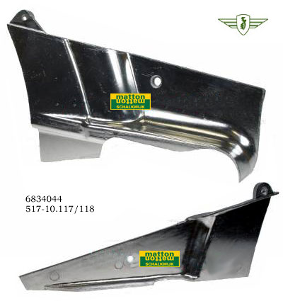 6834044 Framedeksel set alu Zundapp 517