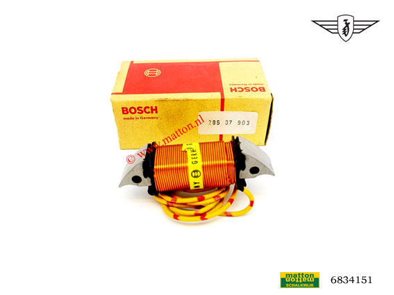 6633820 Lighting coil 35W Bosch Zundapp 6633820 Lighting coil 35W Bosch Zundapp