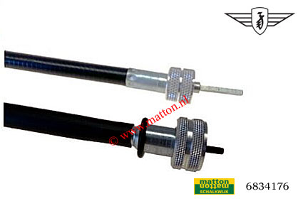 6834176 Tellerkabel zwart 885mm Zundapp GS125 6834176 Tellerkabel zwart 885mm Zundapp GS125