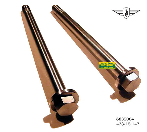 6835004 0403 Steekas RVS achterwiel Zundapp