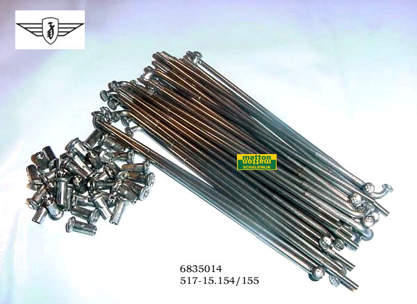 6835014 Spakenset RVS 149mm Zundapp