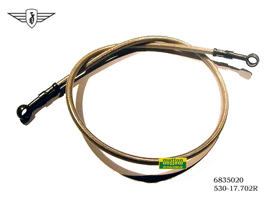 6835020 Remslang gevlochten RVS 800mm Zundapp 530