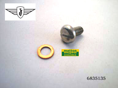6835135 Olie controle boutje RVS Zundapp