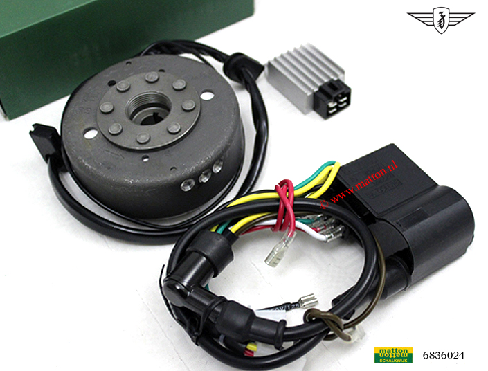 6836024 Ontsteking Zundapp KS50 KS100 4V model KS 12V