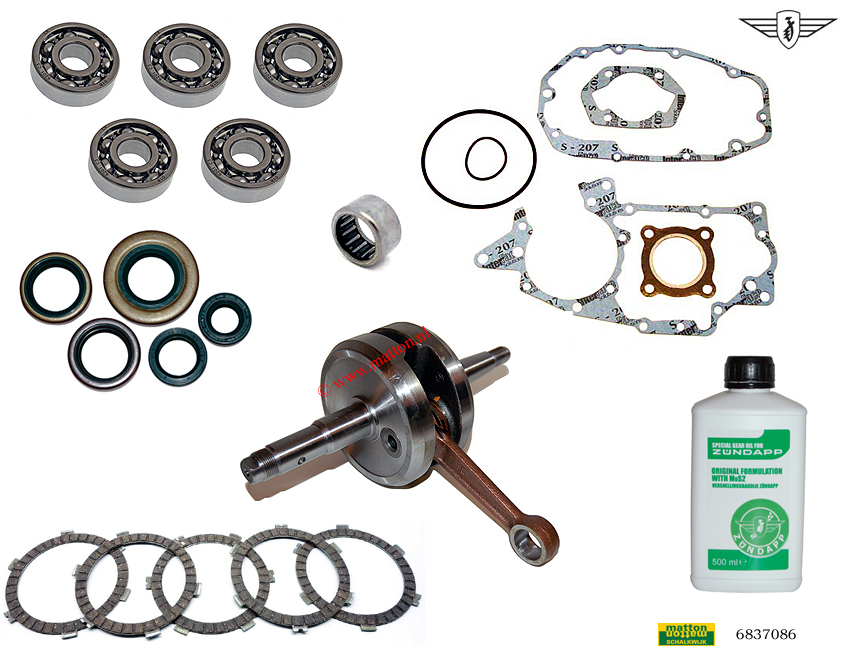 6837081 Engine repair Zundapp 80cc 6837081 Engine repair Zundapp 80cc