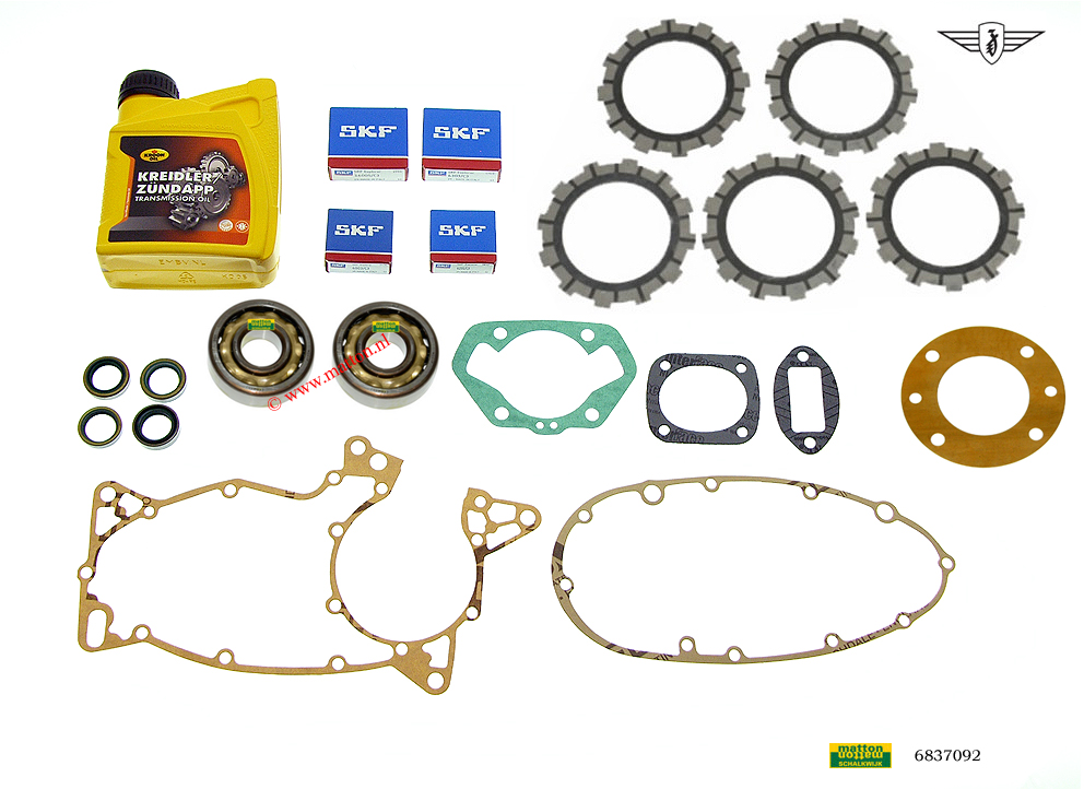 6837092 Revisieset nr 2 Zundapp KS125 AC 521-01 L0 6837092 Revisieset nr 2 Zundapp KS125 AC 521-01 L0