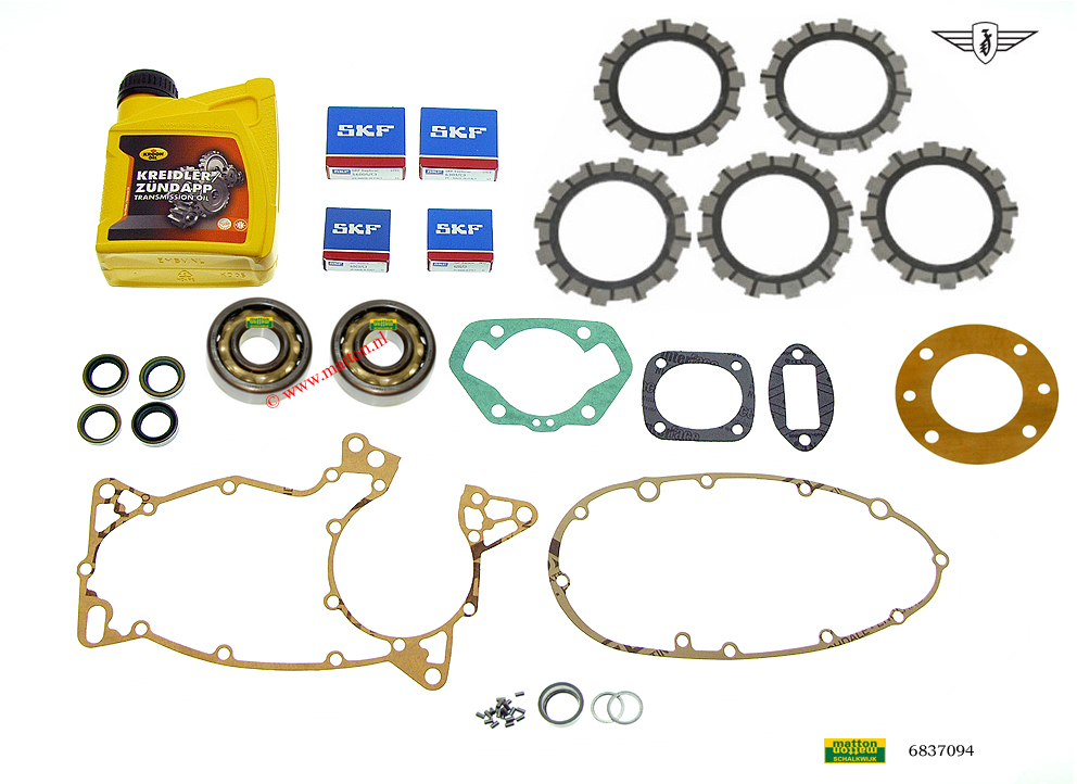 6837094 Revisieset nr 3 Zundapp KS125 AC 521-01 L0 6837094 Revisieset nr 3 Zundapp KS125 AC 521-01 L0