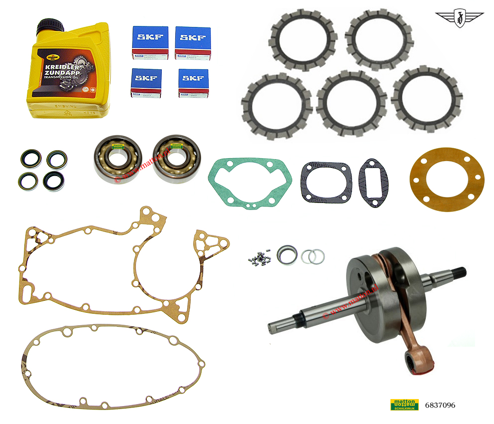 6837096 Revisieset nr 4 Zundapp KS125 AC 521-01 L0 6837096 Revisieset nr 4 Zundapp KS125 AC 521-01 L0