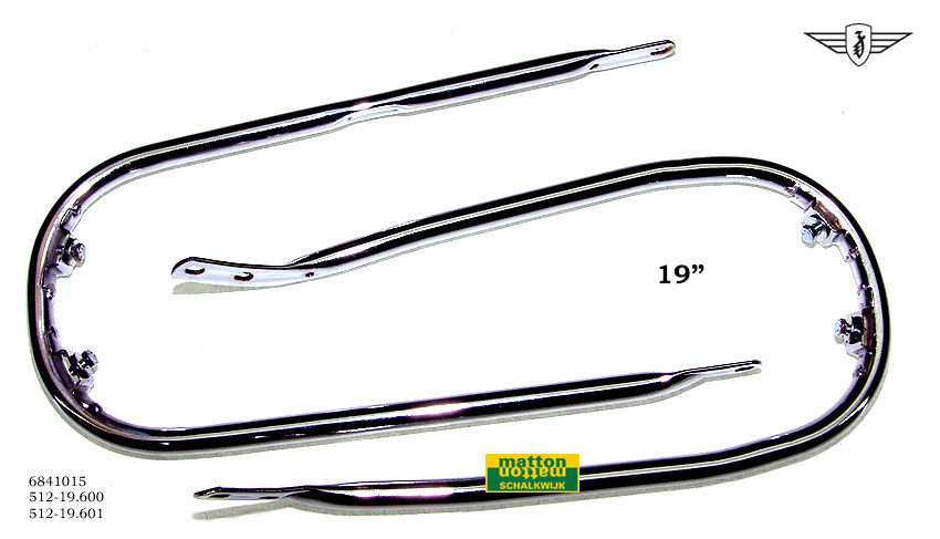6841015 6012 Spatbordbeugelset Zundapp 19"
