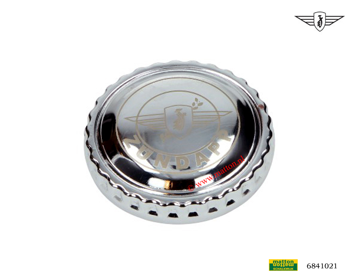 6841021 Tankdop met logo Zundapp