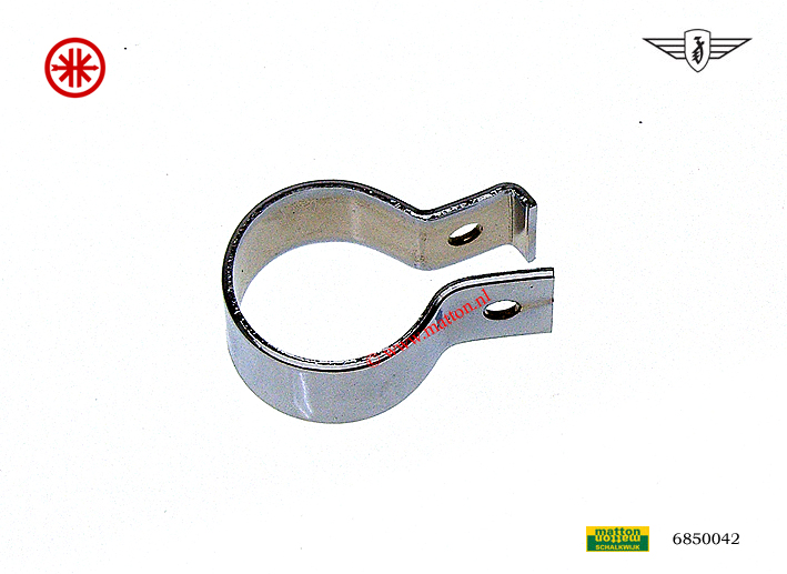 6850042 Uitlaatklem Zundapp 32mm chroom