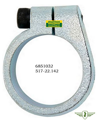 6851032 7110 Uitlaatklem massief 38mm Zundapp