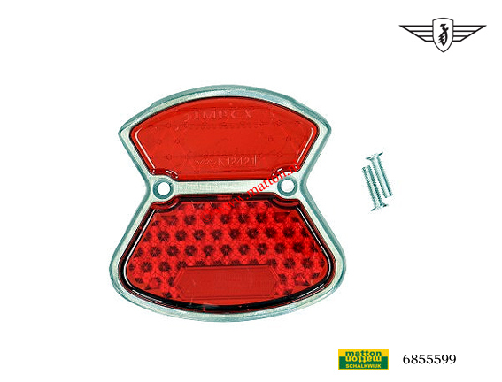 6855595 Taillight lens Zundapp 510 Supercombinette 6855595 Taillight lens Zundapp 510 Supercombinette